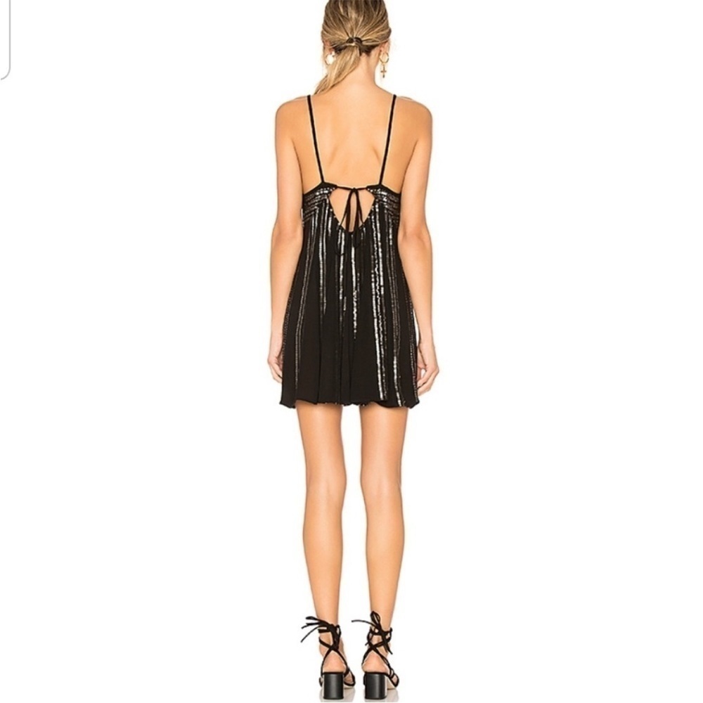 Free People Here She Is Embellished Mini Open Low Back - Picture 3 of 6
